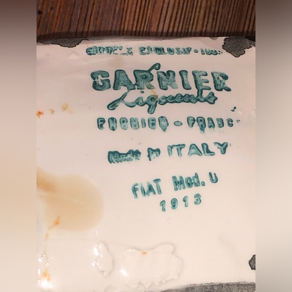 GARNIER LIQUEURS / 1913 FIAT MOD O CAR DECANTER ( FRANCE) - Picture 12 of 12